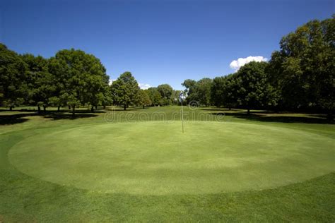 Golf Course Putting Green stock photo. Image of caddie - 21043576