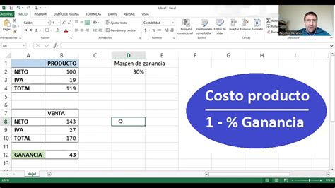 Como Calcular El Margen De Ganancia En Excel Printable Templates Free