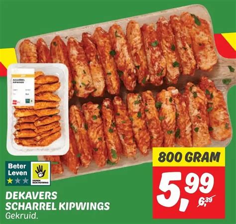 Scharrel Kipwings G Aanbieding Bij Dekamarkt