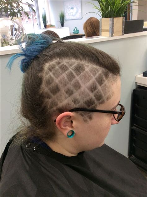 sideshave shaved sides undercut