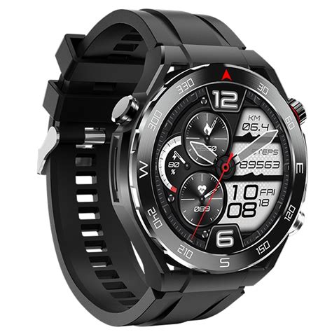 Ceas Smartwatch Barbati Techone Hw Aquarace Amoled Inch Rotund