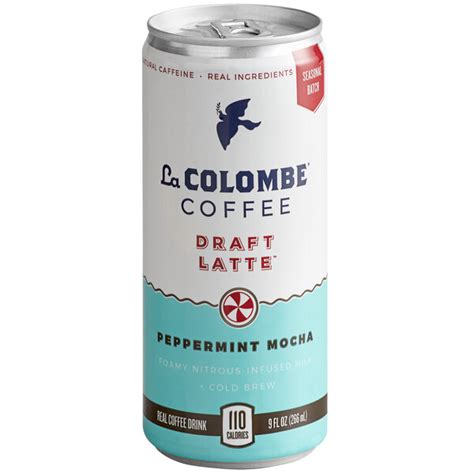 La Colombe Peppermint Mocha Latte 9 Fl Oz 12 Case