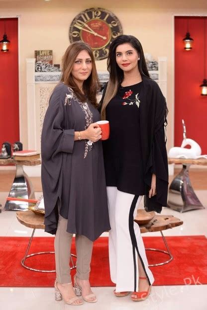 Ahad Raza Mir With His Mother In Nida Yasir Morning Show