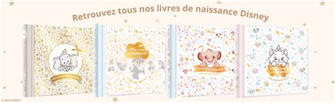 Amazon Fr Disney Mon Livre De Naissance Mes Premiers Souvenirs