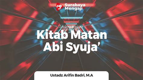 Matan Abi Syuja Kiat Islami Agar Istri Selalu Patuh Suami Ustadz