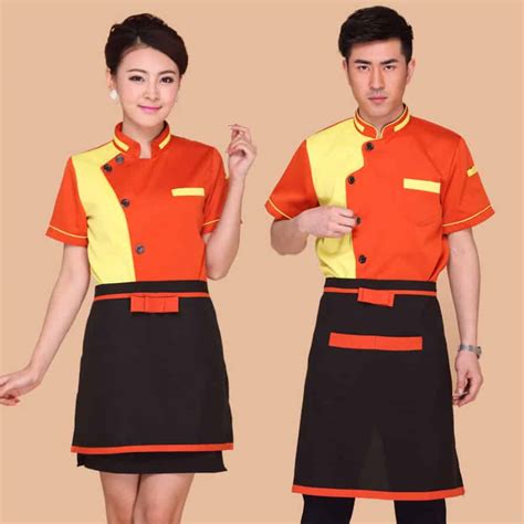 Waitress And Waiter Uniforms