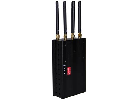 Cdma Gsm Dcs Pcs G Bluetooth Gps Signal Jammer Powerful Portable