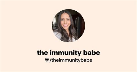 The Immunity Babe Linktree
