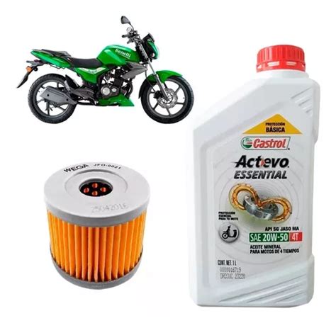 Kit Service Benelli Tnt 15 Filtro Castrol Essential Sia