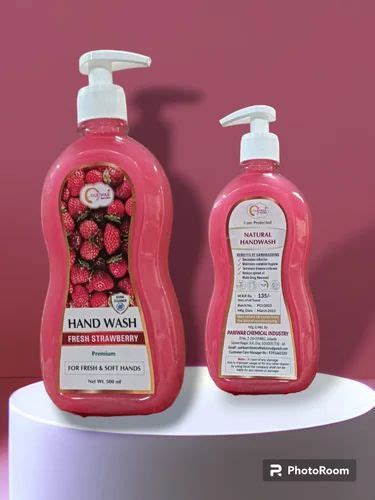 Pariwar Fresh Strawberry Hand Wash Pump Bottle Packaging Size 500ml At Rs 35ml In Hyderabad