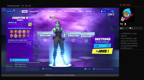 Live Fortnite Vener Jouer Avec Nous YouTube