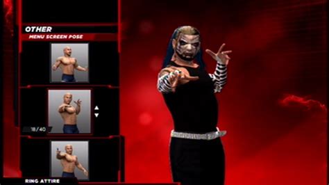 Wwe K Jeff Hardy Svr Attire Caw Formula Xbox Ps Youtube