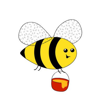 Bee Sticker for iOS & Android | GIPHY