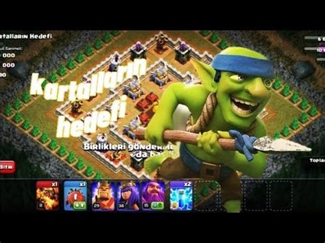 goblin haritasını tamamlıyoruz kartalların hedefi clash of clans türk