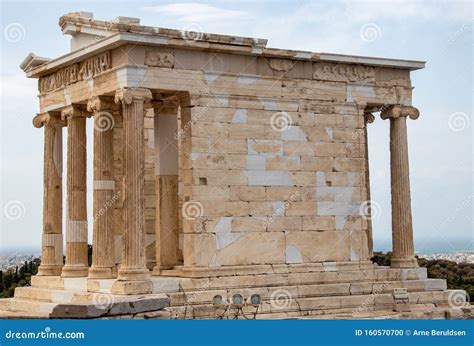 The Temple of Athena Nike stock photo. Image of temple - 160570700