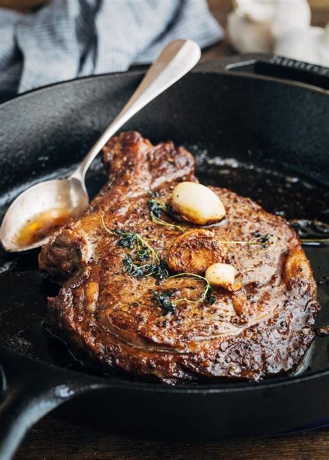 Pan Seared Steak Striped Spatula