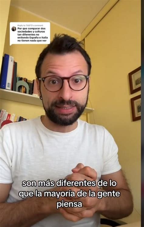 Un italiano explica la GRAN diferencia que hay entre españoles e