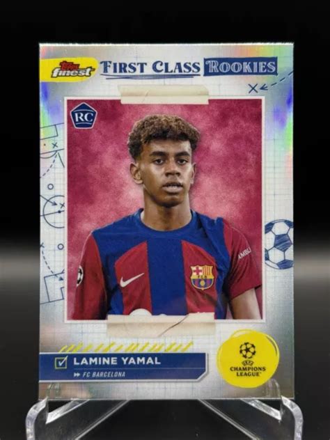 Topps Finest Ucc Lamine Yamal Prima Classe Rookie Rc