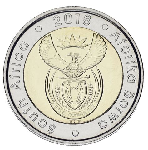 South Africa 5 Rand 2018 Bimetal UNC Commemorative Nelson Mandela EBay