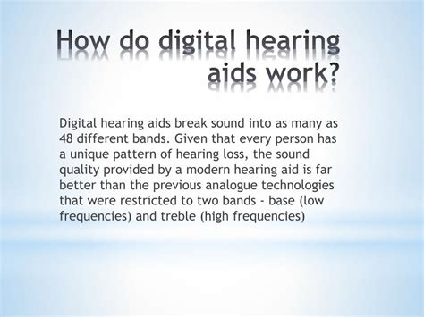 Ppt Digital Hearing Aids Powerpoint Presentation Free Download Id 5961224