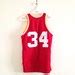 Hakeem Olajuwon Houston Rockets Vintage Sandknit Basketball Jersey Etsy