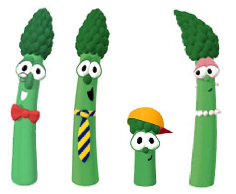 The Asparagus Family - VeggieTales - It's For the Kids! Wiki