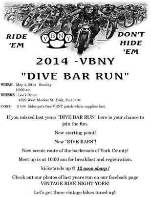 Vintage Bike Night York Dive Bar Run Jockey Journal Forum