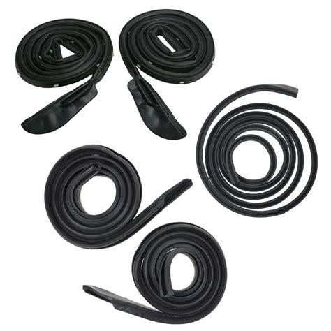 Weatherstrip Rubber Seal Set Kit Door Roofrail Trunk For Dodge