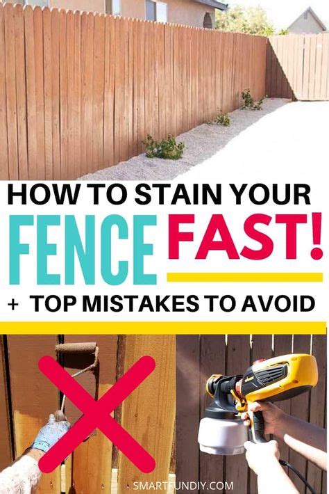 Top 10 fence stain ideas and inspiration