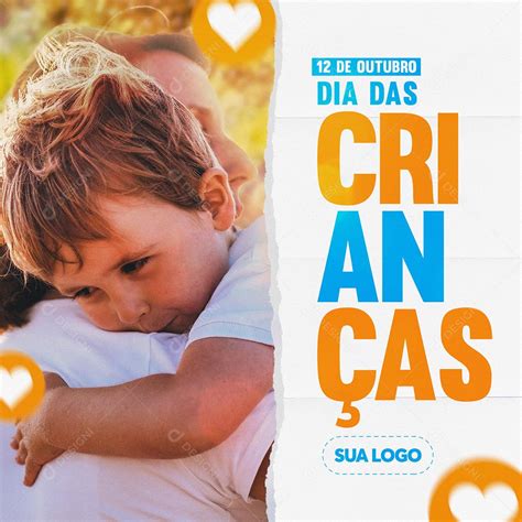 12 De Outubro Dia Das Crianças Social Media Psd Editável Download