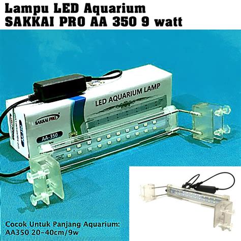 Jual Lampu Led Aquarium Sakkai Pro Aa Watt Aquascape Warna