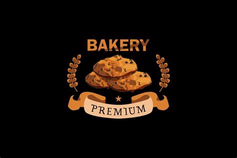 Bakery Logo Label Sticker Template Design Concept