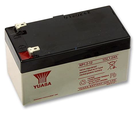 NP1 2 12 Yuasa Rechargeable Battery NP Series Valve Regulated