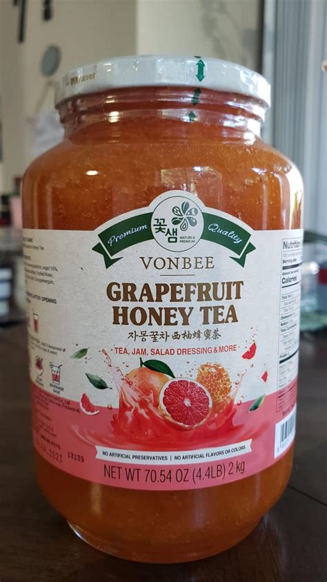 Vonbee Grapefruit Honey Tea Rcostco