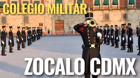 Cadetes Del Heroico Colegio Militar Realizan Salva De Honor Y Desfile