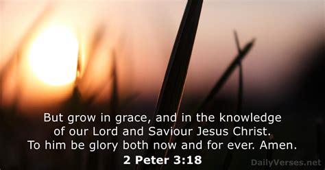 April 4 2023 Bible Verse Of The Day KJV 2 Peter 3 18