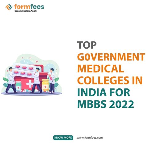 Top Government Medical Colleges In India For Mbbs 2022 Formfees