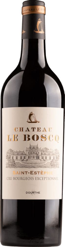 Cru Bourgeois Exceptionnel Saint Estephe Aoc Chateau Le Boscq