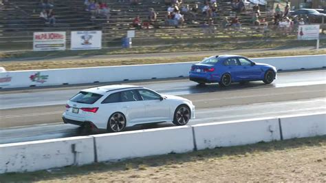 Bmw M Competition Xdrive Races Audi Rs Avant Prepare To Be