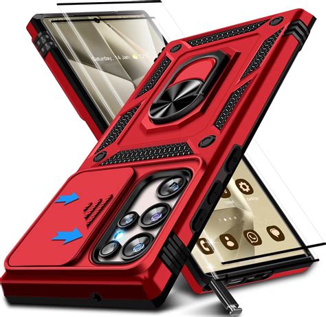 Kameraschutz Handyhülle für Samsung Galaxy S24 Ultra Hülle mit