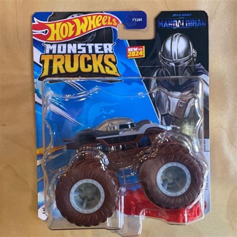 ホットウィール Hot Wheels MONSTER TRUCKS モンスタートラック スターウォーズ マンダロリアン hotwheels htm monkeys
