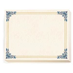 Amazon Paperdirect Deluxe Embossed Achievement Silver Blue Foil