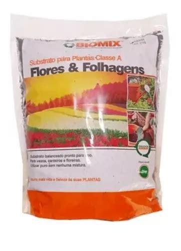 Substrato Biomix Terra Adubada Flores E Folhagens Kg Parcelamento