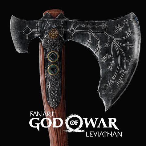 Artstation Leviathan Axe God Of War