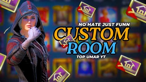 Pubg Mobile Live Custom Rooms All Tiktoker Youtuber Top Umar