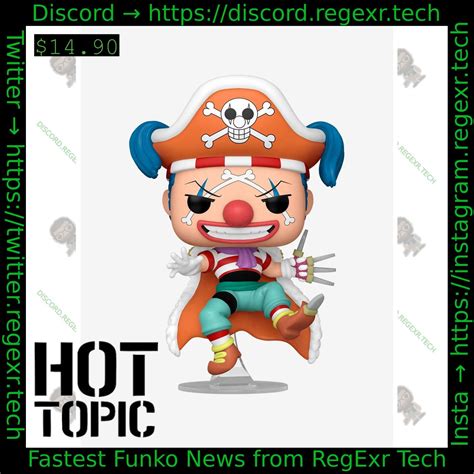 Funko HT Alert On Twitter Funko One Piece Animation Buggy The Clown Hot Topic Link Https T