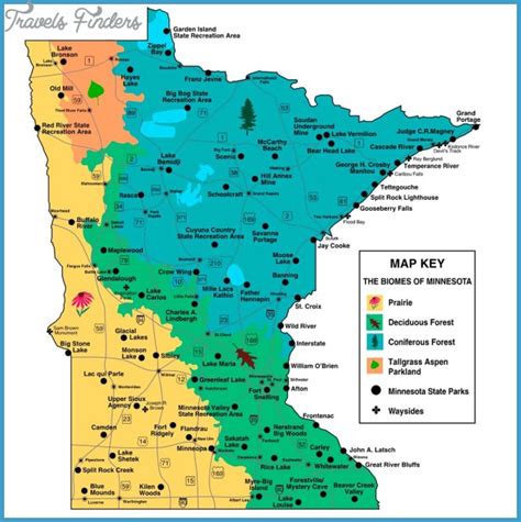 Afton State Park Map Minnesota Travelsfinderscom