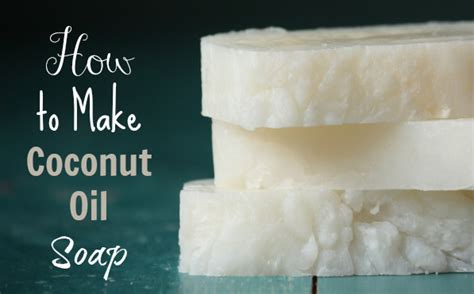 How To Make Pure Coconut Oil Soap Off Grid