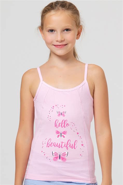 Майка для девочки Baykar 6643039 мультиколор купить оптом в HappyWear.ru