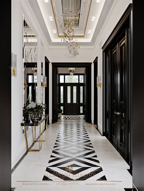 Холл дома в арт - деко | Wohnung design, Wohnung, Design
